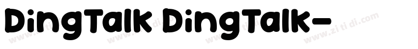 DingTalk DingTalk字体转换